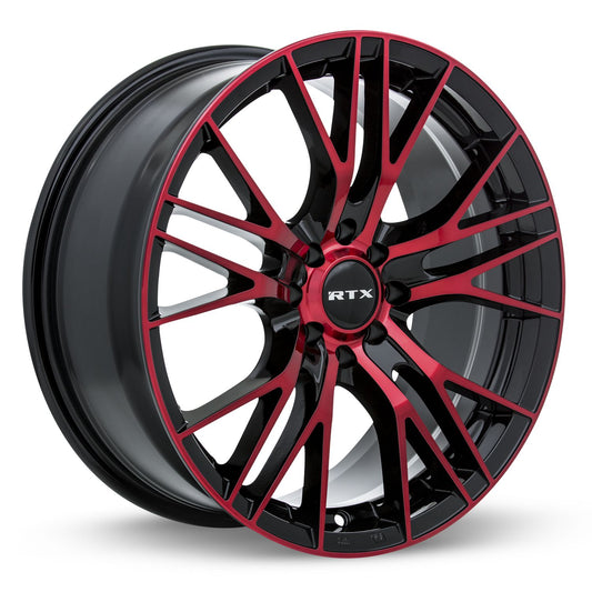 Vertex - Black Machined Red