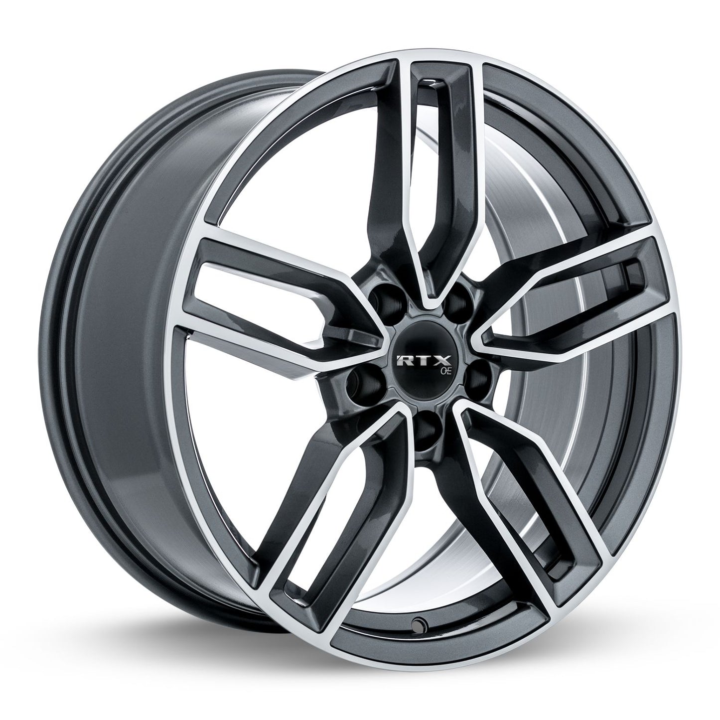 Kempten - Satin Black with Machined Face