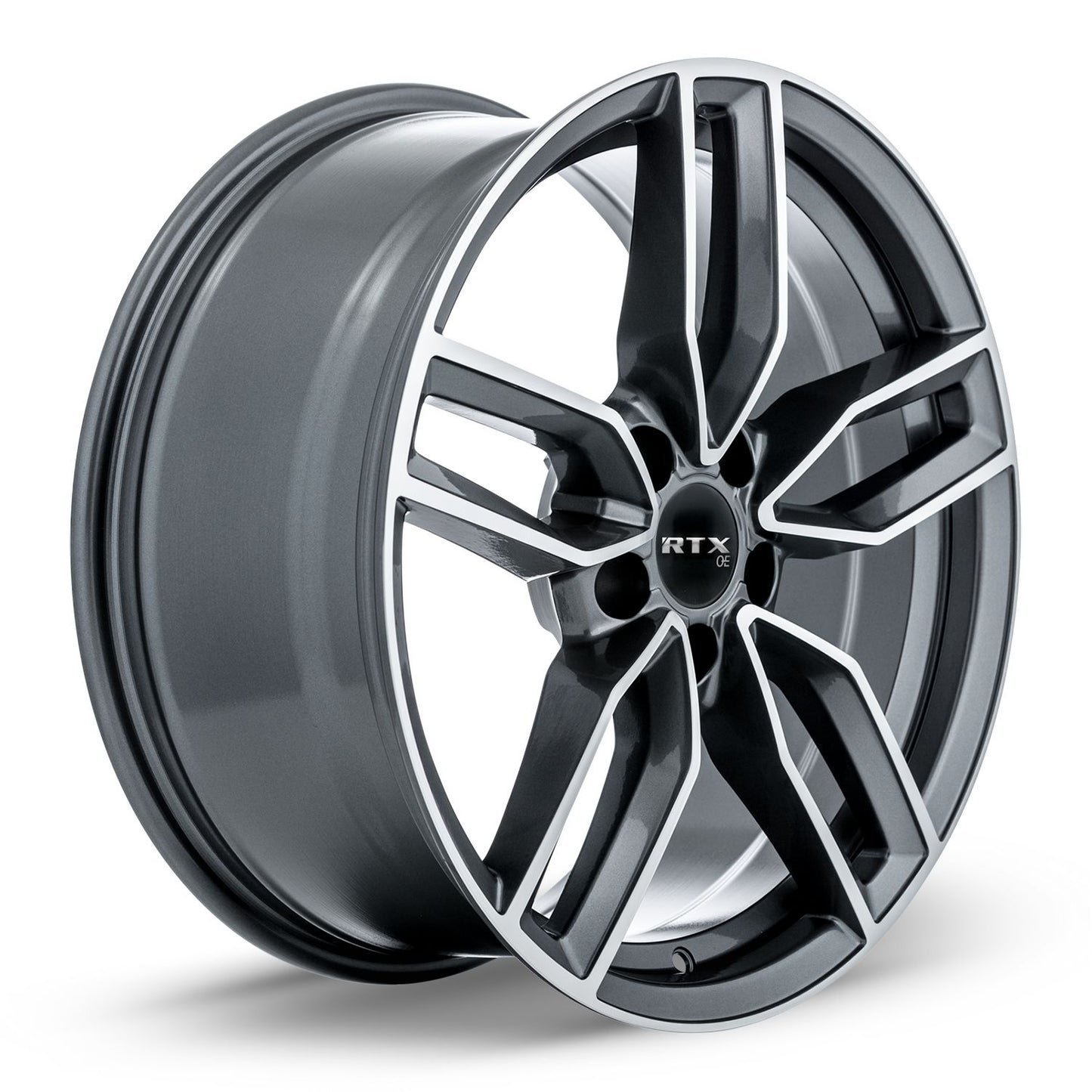 Kempten - Satin Black with Machined Face