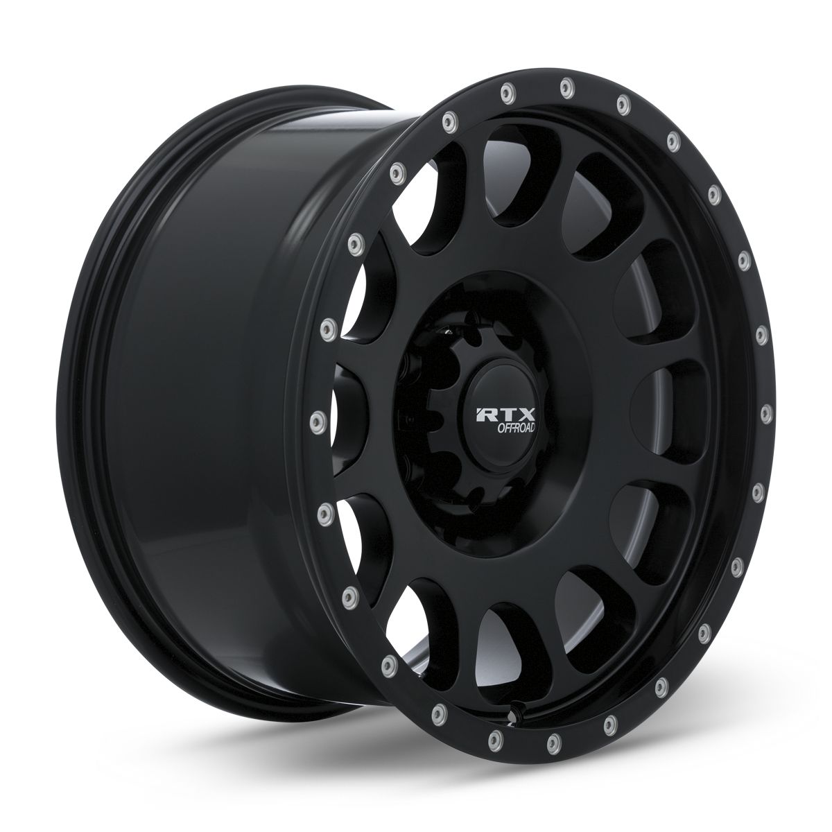 Baja - Satin Black with Milled Rivets