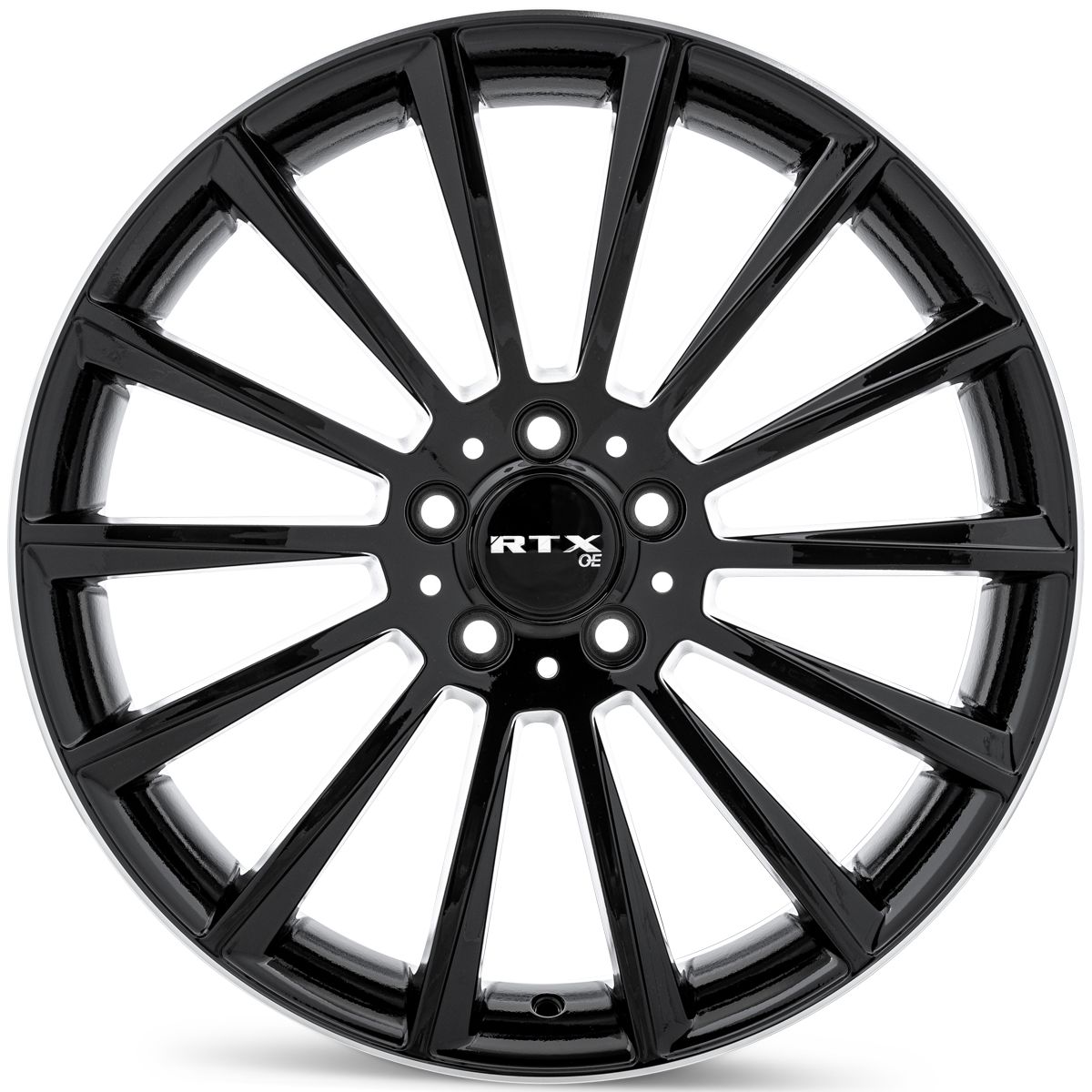 MB02 - Gloss Black with Machined Lip