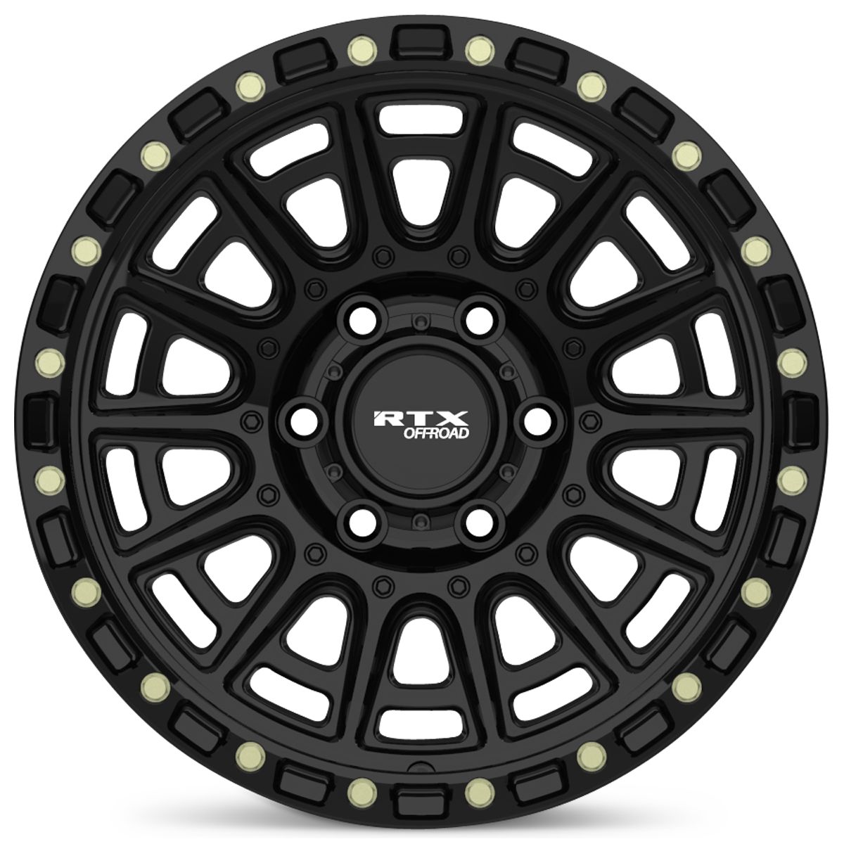 Striker - Gloss Black with Milled Rivets