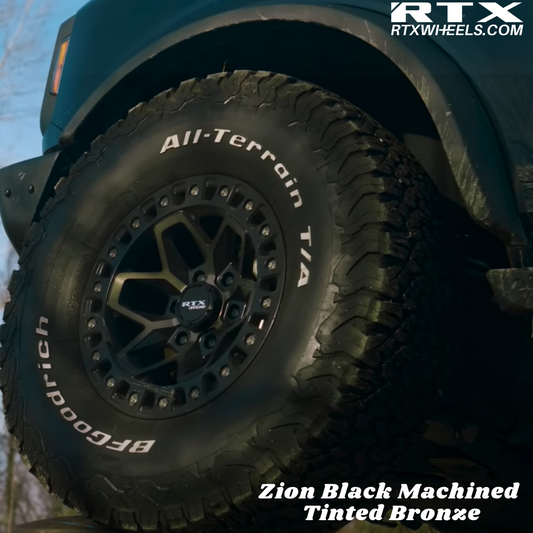 Zion Black Machined Tinted Bronze