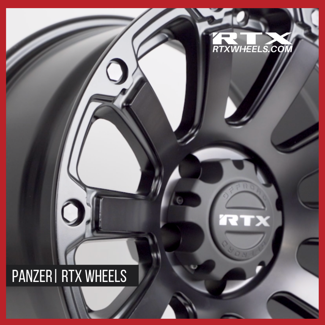 Panzer Satin Black Machined Tinted Bronze | RTX Wheels – RTXWHEELS