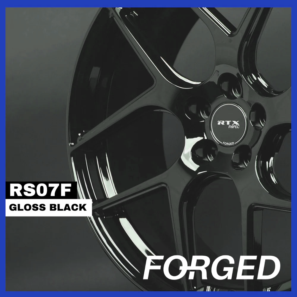 RS07F Gloss Black | RTX Forged – RTXWHEELS