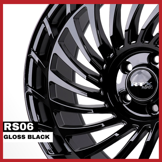 RS06 Gloss Black | RTX Wheels