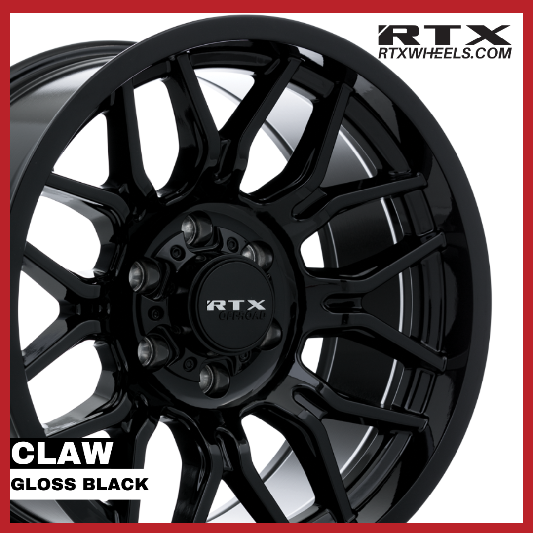 Claw Gloss Black | RTX Wheels