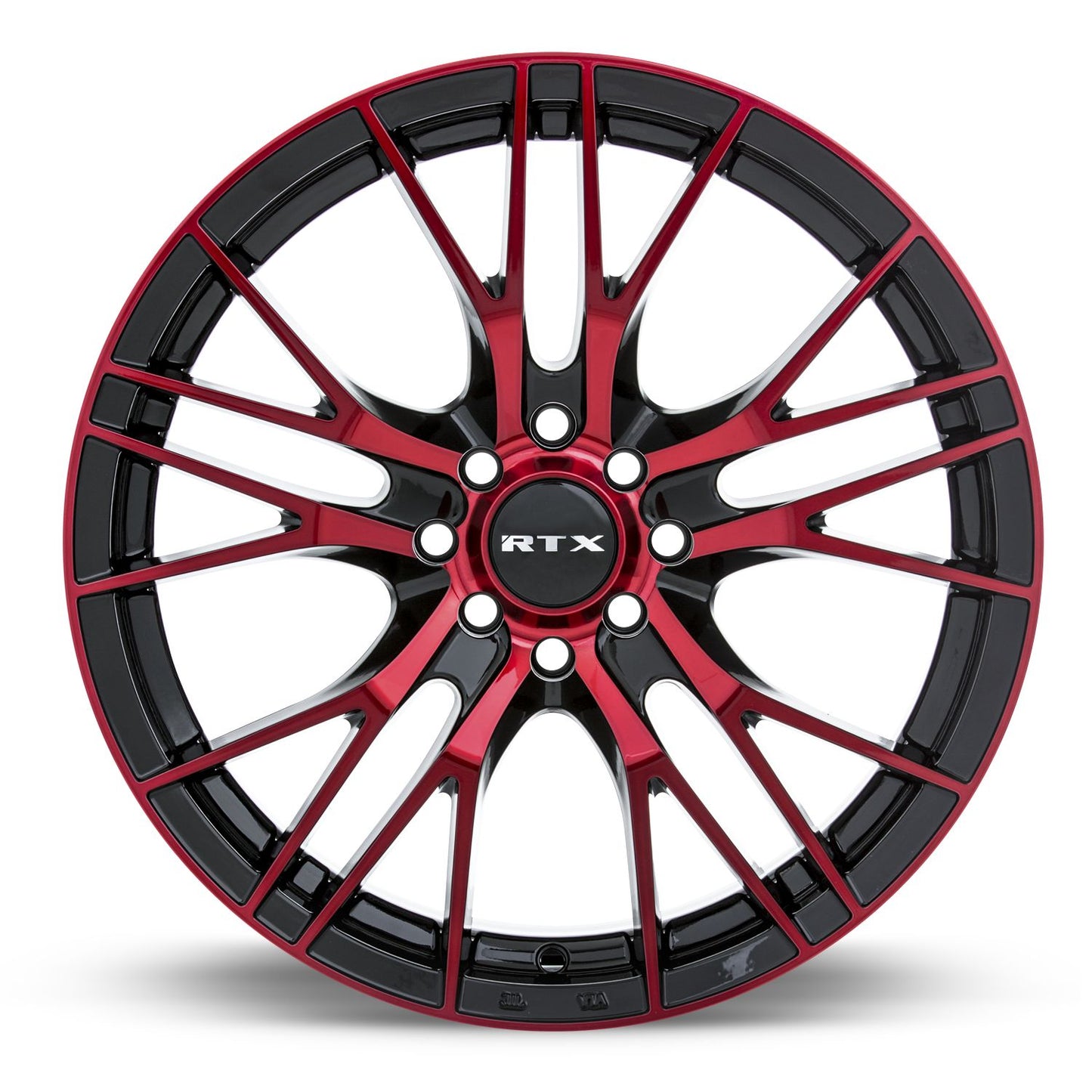 Vertex - Black Machined Red