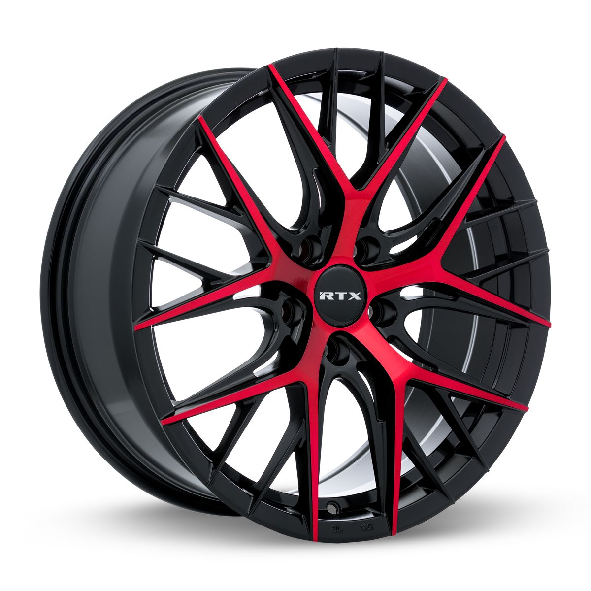 Valkyrie - Gloss Black Machined Red