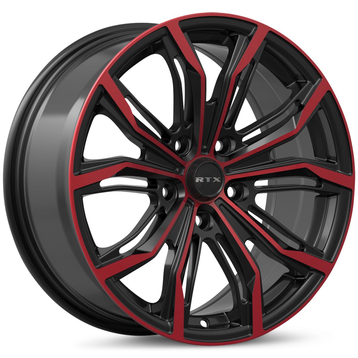 Black Widow - Black Machined Red